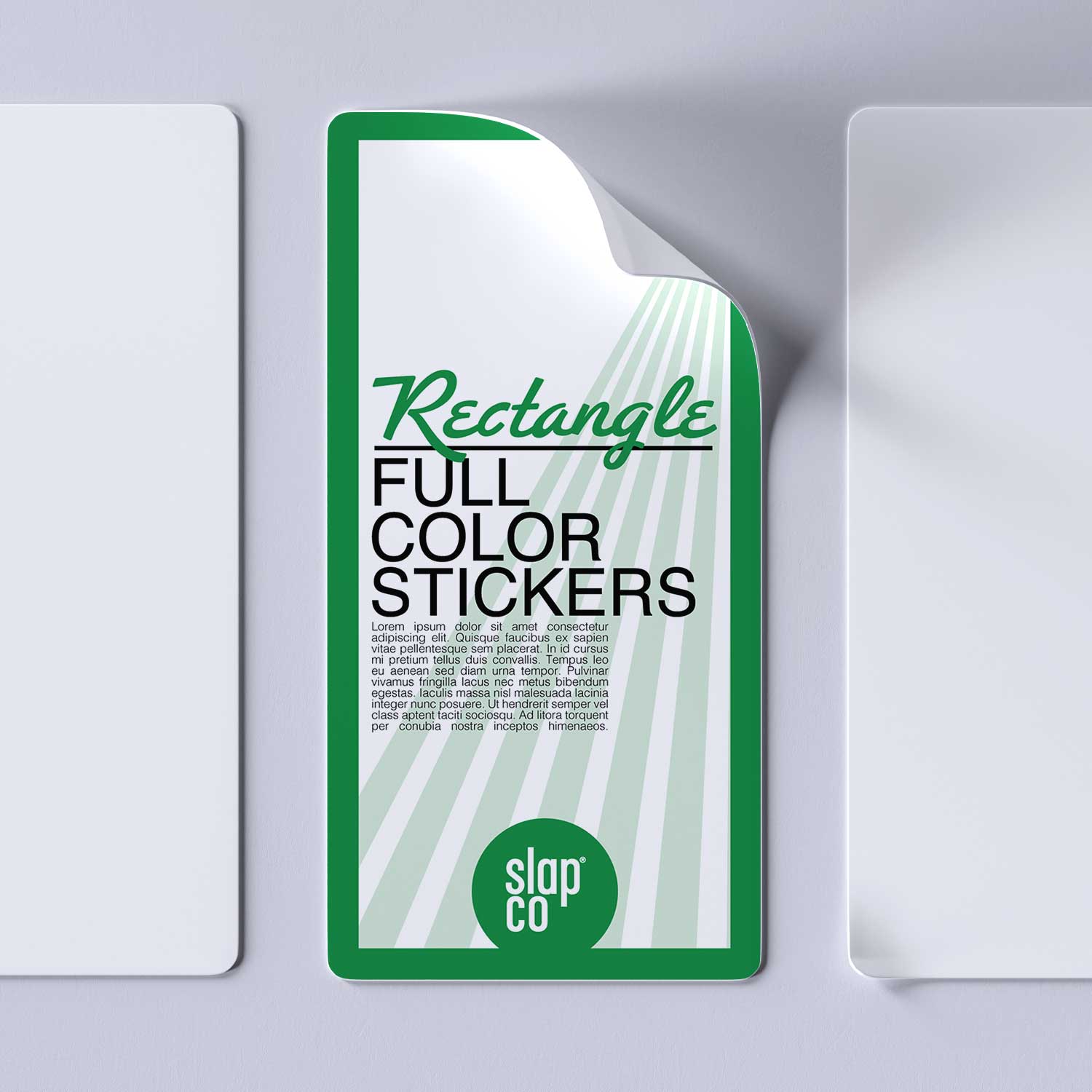 Rectangular Stickers