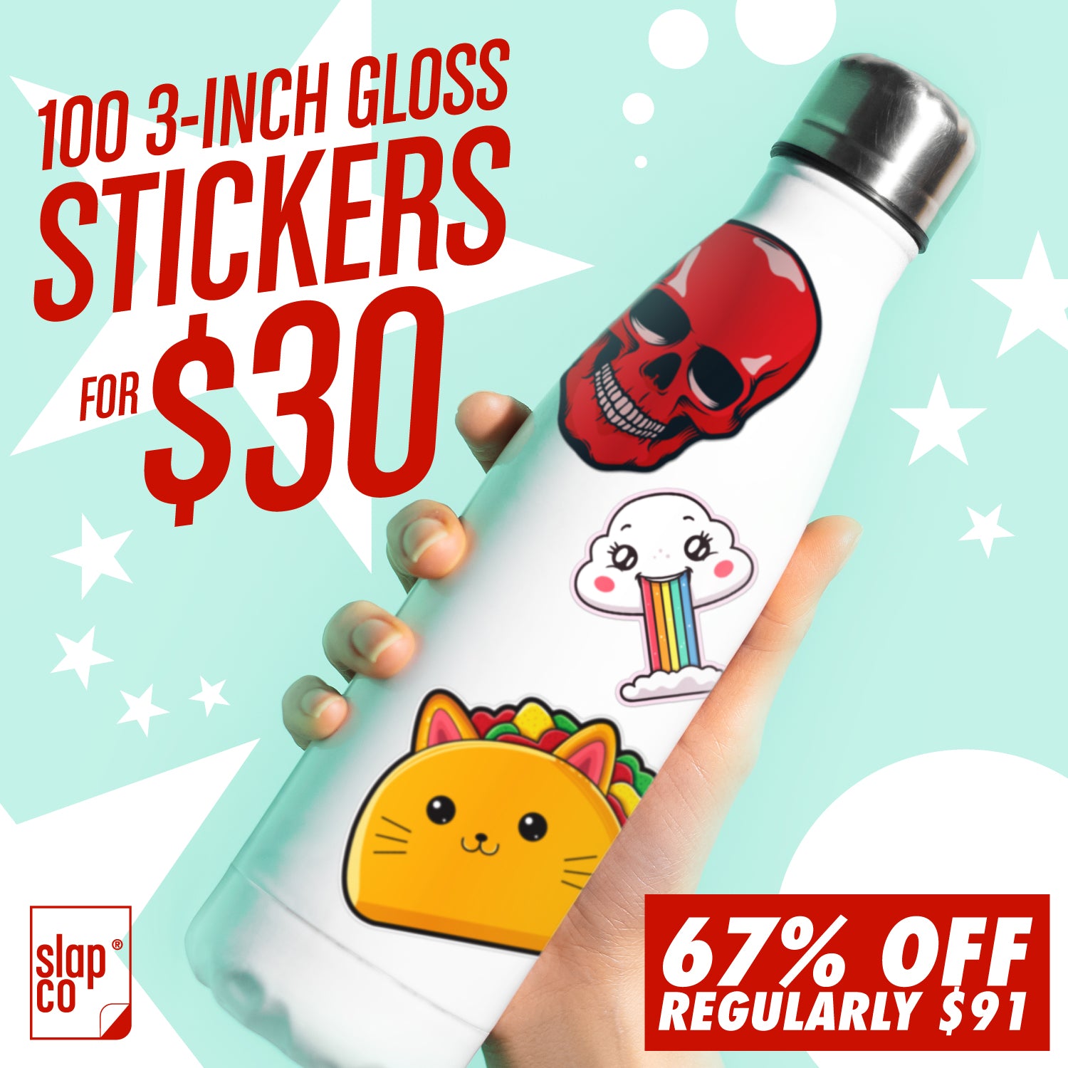 Sticker Sale - Starting at Just $15