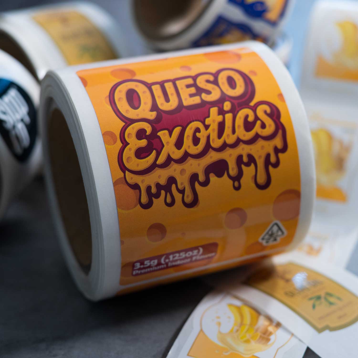 Custom Labels on Rolls - slapco