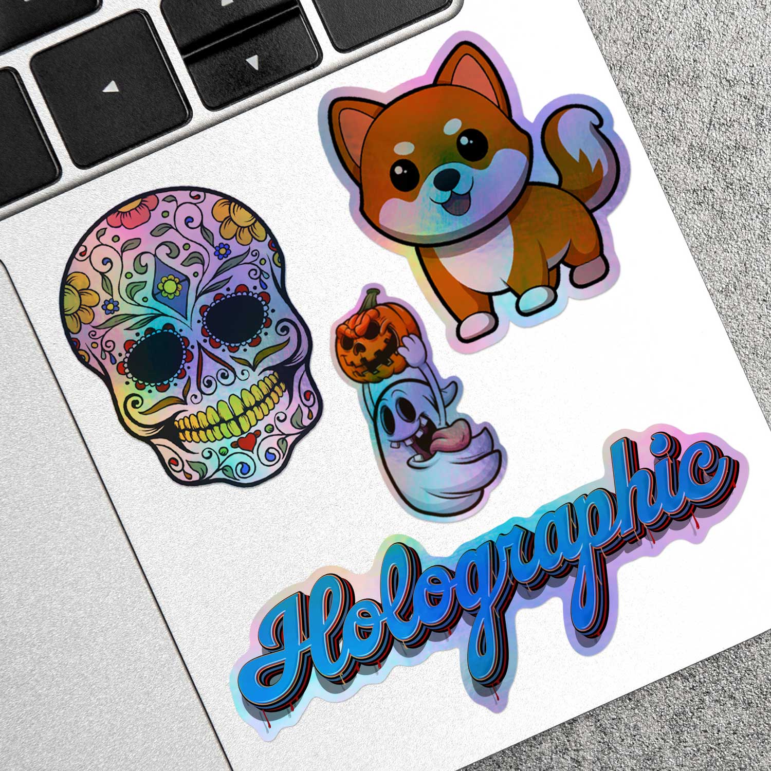 Custom Holographic Stickers - slapco